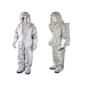 Aluminized Fireman Suit SR-F1071 Silver