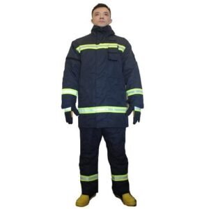 Fireman Fire Fighting Suit SR-F1012 Navy Blue
